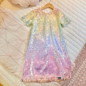 Iridescent Sequin Dress